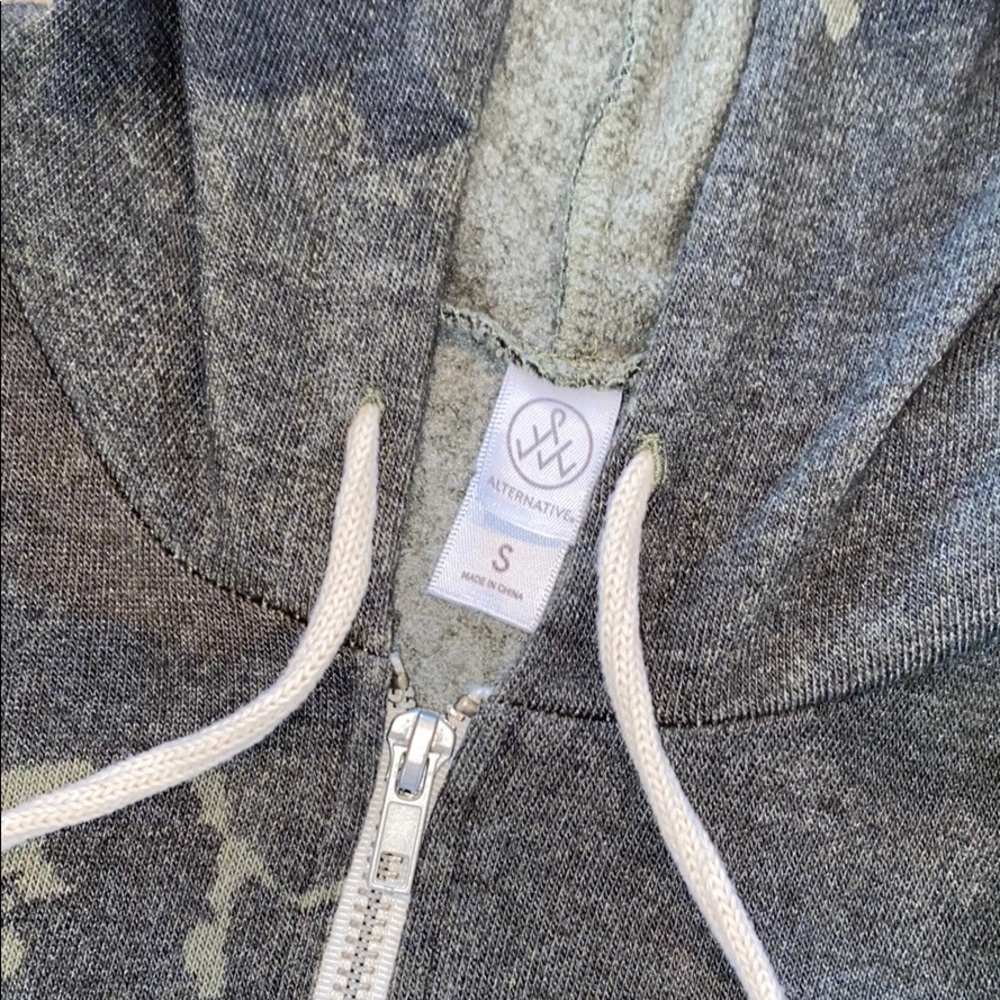 Green Alternative Small Zip Up Jacket - image 2